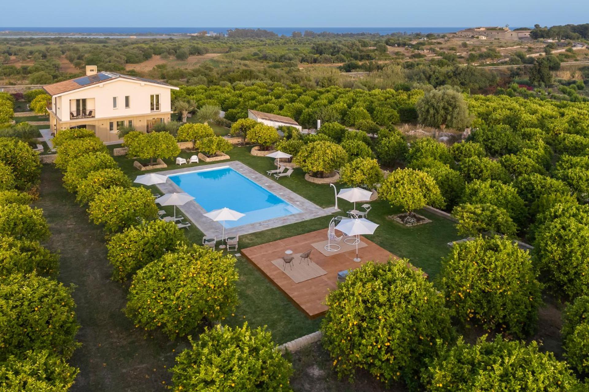 Fiore Di Vendicari B&B - Sicilian Charme, Lemon Grove And Sea Noto Exteriör bild